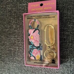 NWT’s Simply Southern Pink Bloom Personal Alarm Keychain with LED Light
